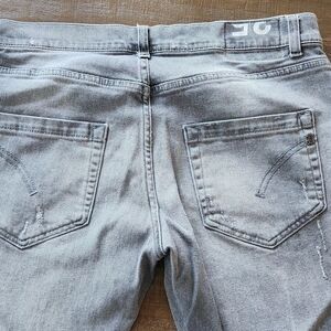 Dondup Men's Washed Gray Jeans
